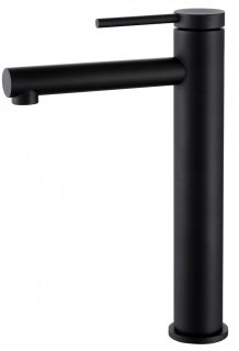 Смеситель для накладной раковины ABBER Emotion чёрный матовый AF8811B